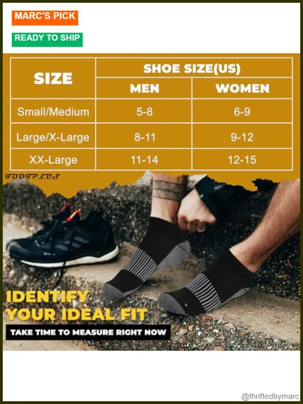 Copper Compression Socks Cushioned Sole Arch Support Athletic Crew
